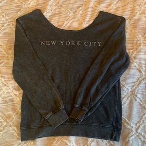 Dark Gray New York City Long sleeve